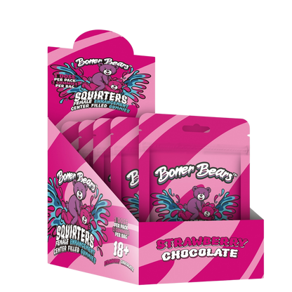 Squirters Female Enhancement Gummies [Strawberry Chocolate]