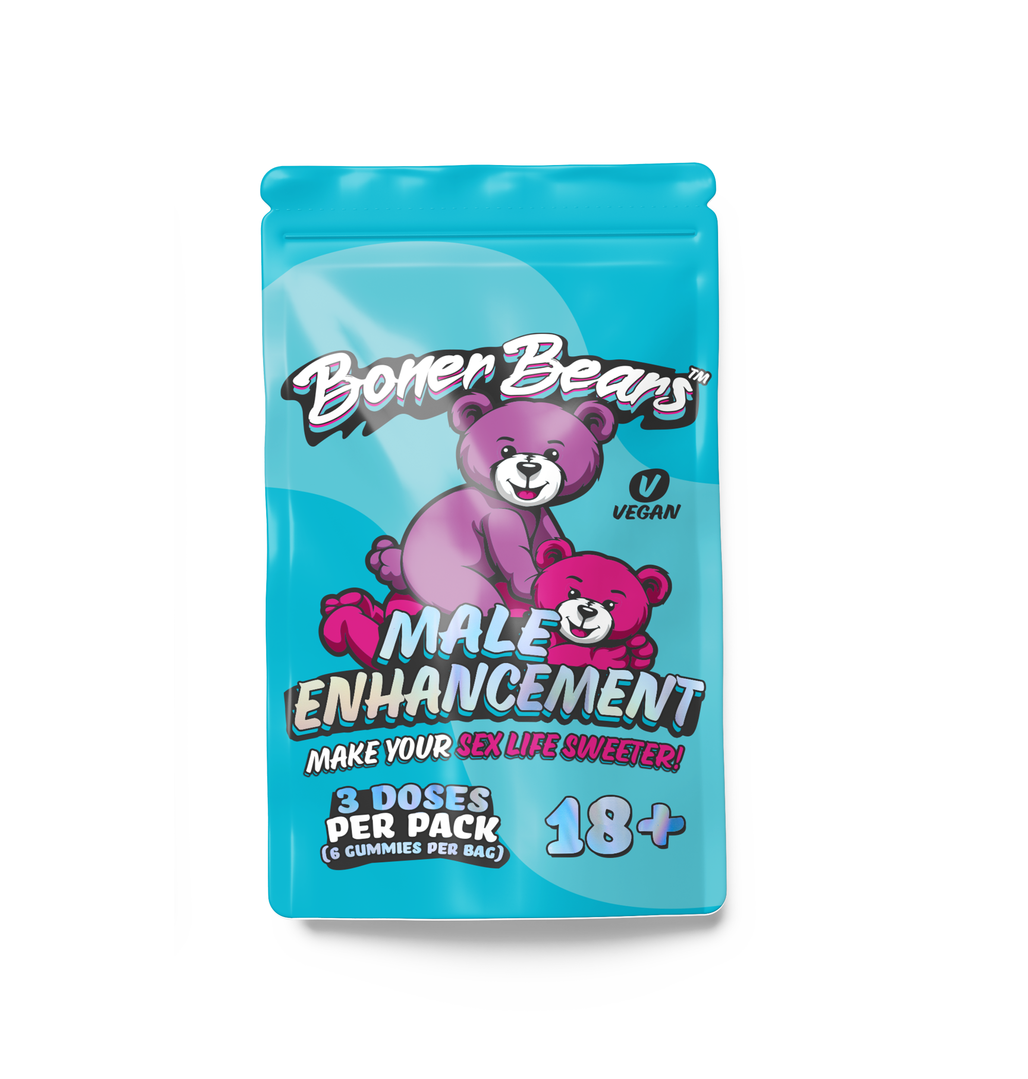 Got Boner Bears Date Night Pack in a new bag, featuring playful, humorous plush toys designed for fun and novelty.