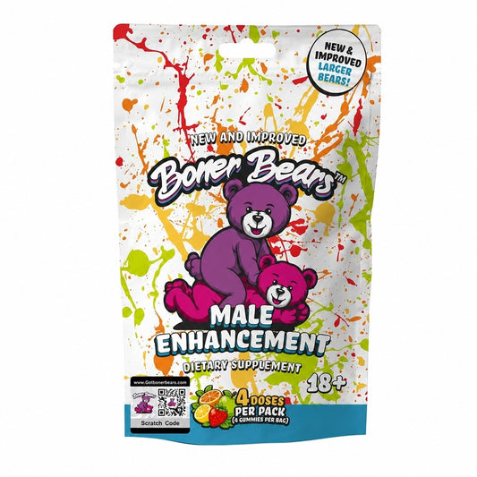 Boner Bears 4 Dose Pack